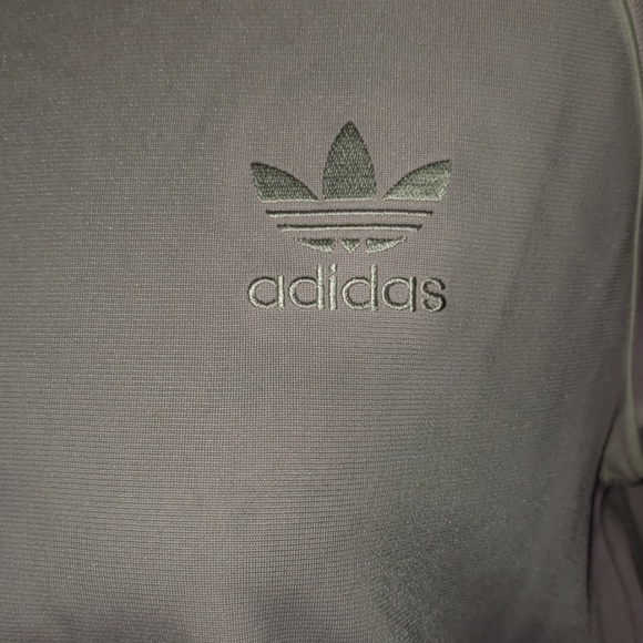 New Adidas Trefoil Racer Stripe Full Zip Jacket - Picture 2 of 8